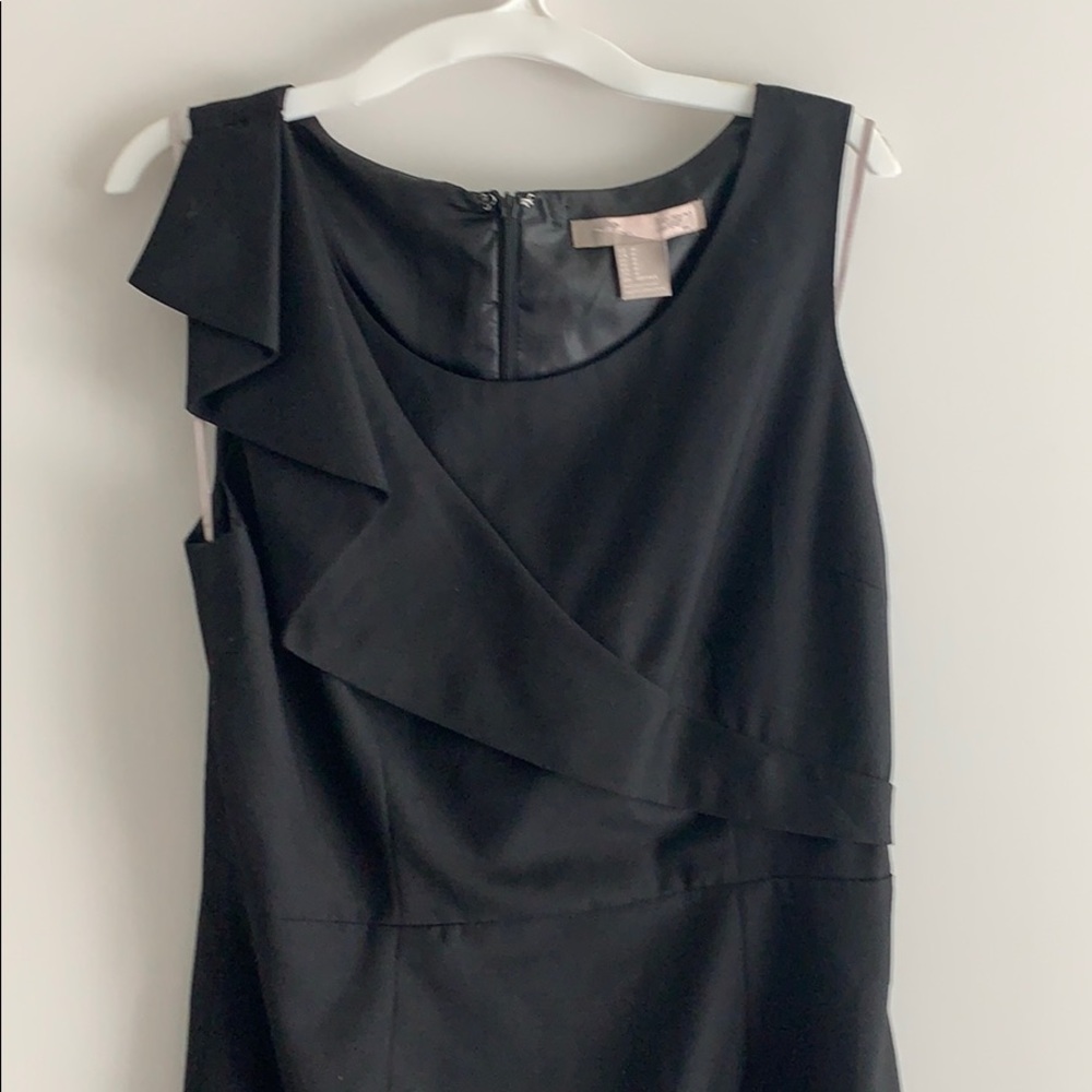 Black Ruffle Dress - Picture 2 of 7